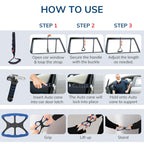 3 Pc Elderly Assistance Products Standing Aid Portable Lift Auto Cane Grab Handle Adjustable Car Door Handle for Elderly Handicap Accessories for Daily Living Elderly Mobility Aids Handicap Car Assist