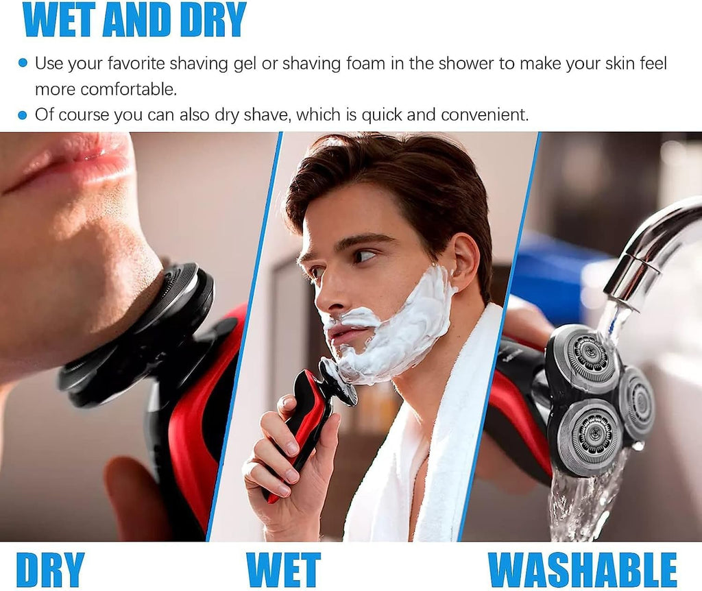Sh90 Replacement Heads Compatible with Philips Norelco Series 9000 Replacement Blades for Electric Shaver Series 9000(S9xxx) Series 8000(S8xxx) Shaving Heads,Upgrade SH90 Replacement Heads,SH90/72