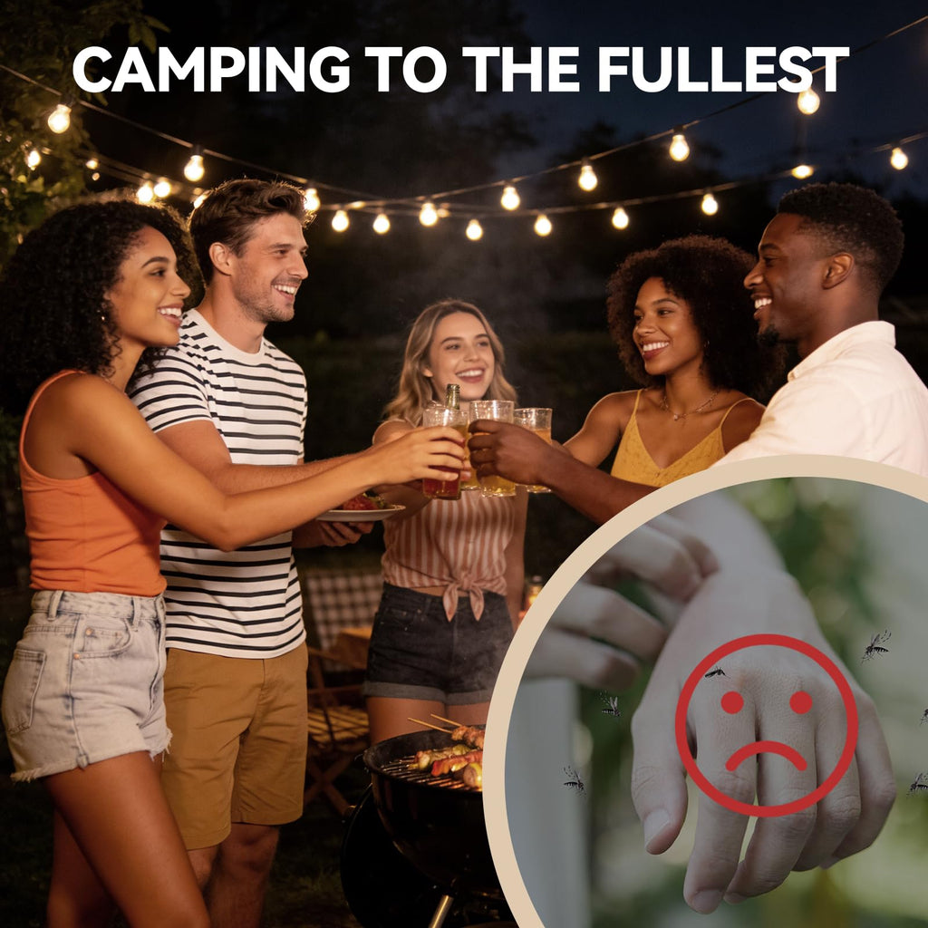Mosquito Repellent 36 Balls – Mosquito Repellent Outdoor Patio & Indoor, Natural Mosquito Deterrent for Yard, Patio, Camping & Travel