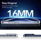 ESR for iPhone 15 Pro Max Case, Compatible with MagSafe, Military-Grade Protection, Yellowing Resistant, Scratch-Resistant Back, Magnetic Phone Case for iPhone 15 Pro Max, Classic Series, Clear