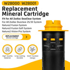 W28000 W28001 Replacement for Nature2 Duoclear 25 35 Mineral Cartridge for All Zodiac Duoclear & Fusion, Fusion Soft, Vision Pro System Aboveground Ingroud Pool Vessels for up to 35,000 Gallons Pool