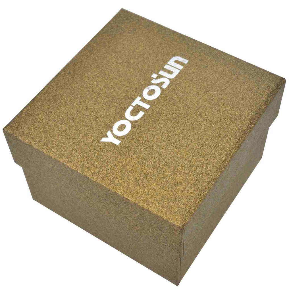 YOCTOSUN 3.8 Inch Acrylic Paperweight Reading Magnifying Glass 5X Dome Magnifier Optical Half Ball Lens with Gift Box and Polishing Pouch (95mm)
