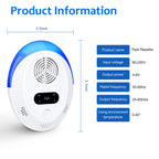 Ultrasonic Pest Repeller 6 Packs, Indoor Pest Control, Ultrasonic Pest Repellent for Home,Kitchen, Office, Warehouse, Hotel