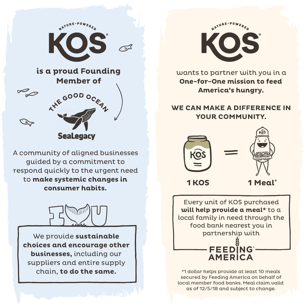 KOS Vegan Protein Powder, Chocolate USDA Organic - Low Carb Pea Protein Blend, Plant Based Superfood with Vitamins & Minerals - Keto, Soy, Gluten Free - Meal Replacement for Women & Men - 10 Servings