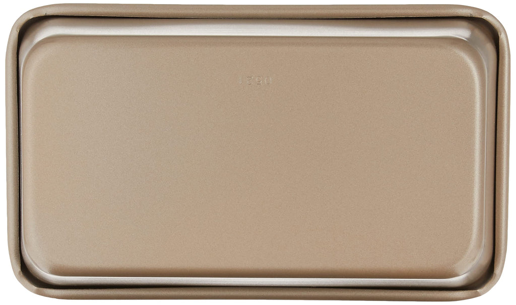 Cuisinart 9-Inch Chef's Classic Nonstick Bakeware Loaf Pan, Champagne (Pack of 2)