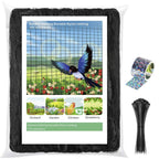 WOSCMI 25' x 50' Bird Netting Nylon for Garden Fruit Trees Chicken Coop Poultry Netting with 3/4'' Mesh Size