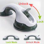 NLAAHCE Grab Bars for Bathtubs and Shower Handles for Elderly Suction 12Inch ADA Shower Grab Bar for Seniors Shower Chair Safety Handrail Handicap Grab Bars for Bathroom Elderly Assistance Product