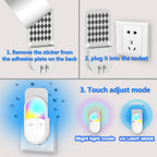 Fly Insect Trap,Indoor Plug-in Fly Traps for Flies, Fruit Flies, Moths, and Other Flying Insects,Moths Killer with Night Light (1Devices + 5 Glue Cards)