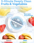puriproduce Fruit and Vegetable Washing Machine