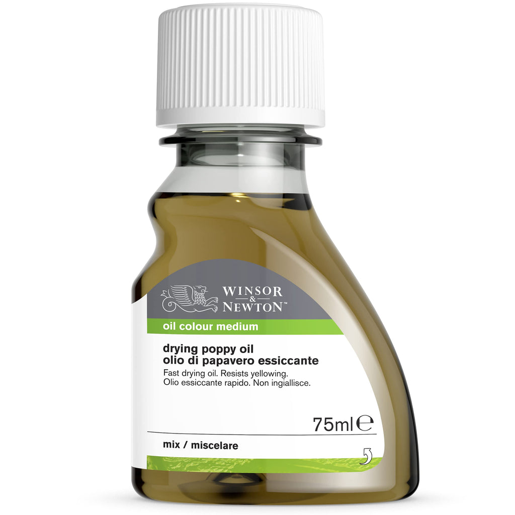 Winsor & Newton Sansodor Drying Poppy Oil, 75ml (2.5oz) Bottle
