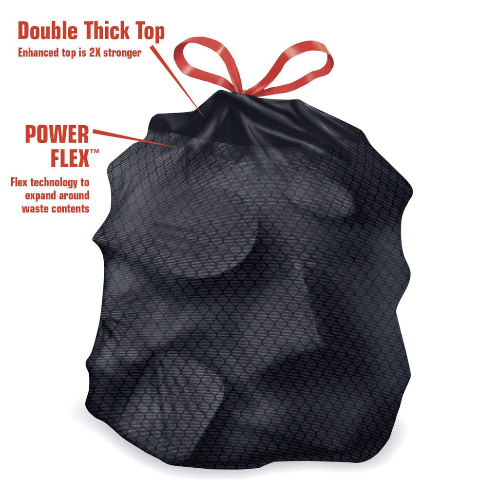 Member's Mark Power-Guard Drawstring Bags - 33 gal. - 90 Count