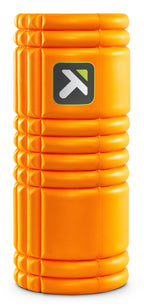 TriggerPoint GRID Foam Roller with Free Online Instructional Videos, Original (13-inch), Orange