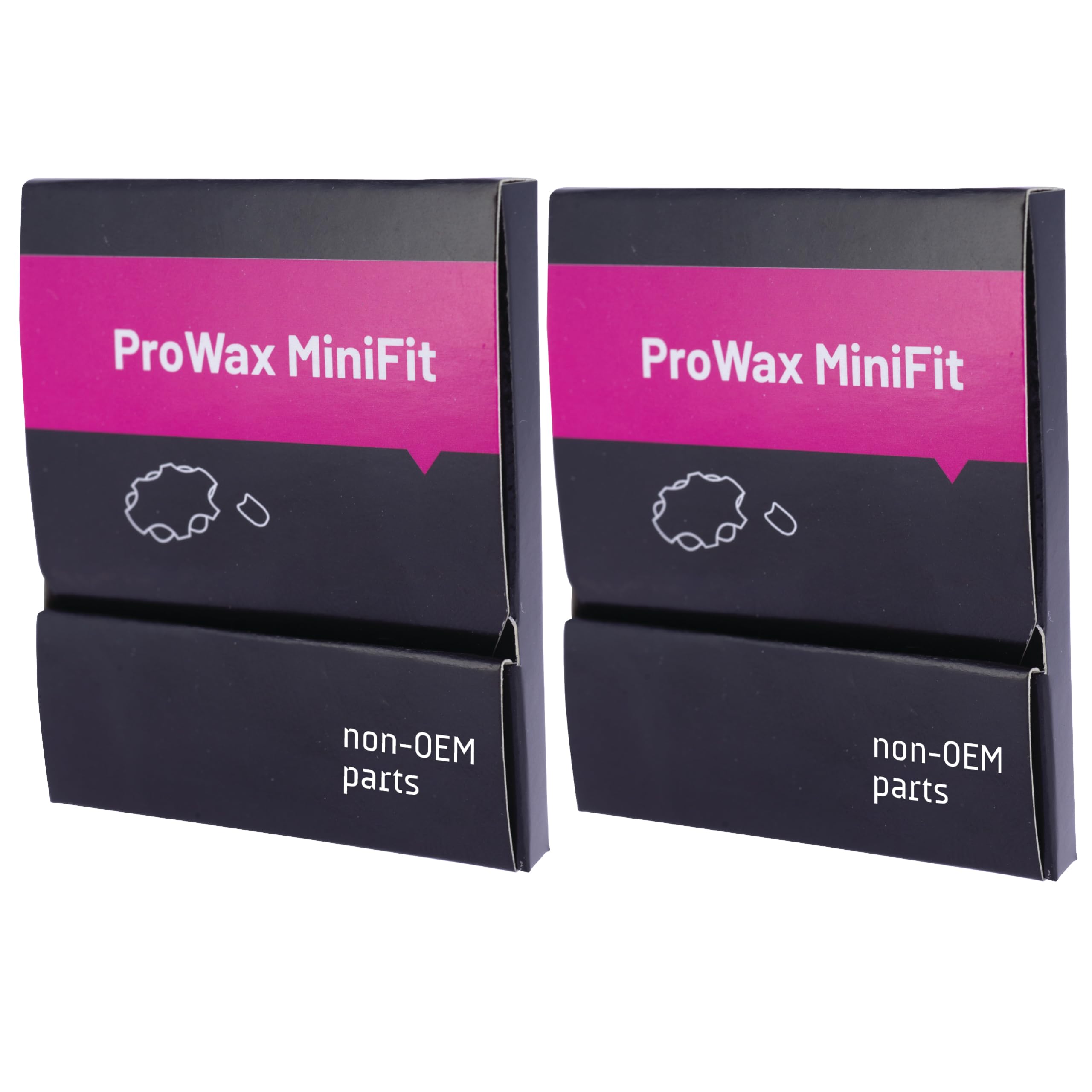 Oticon Prowax Minifit Wax Filters replacements for hearing aids (2 packs)