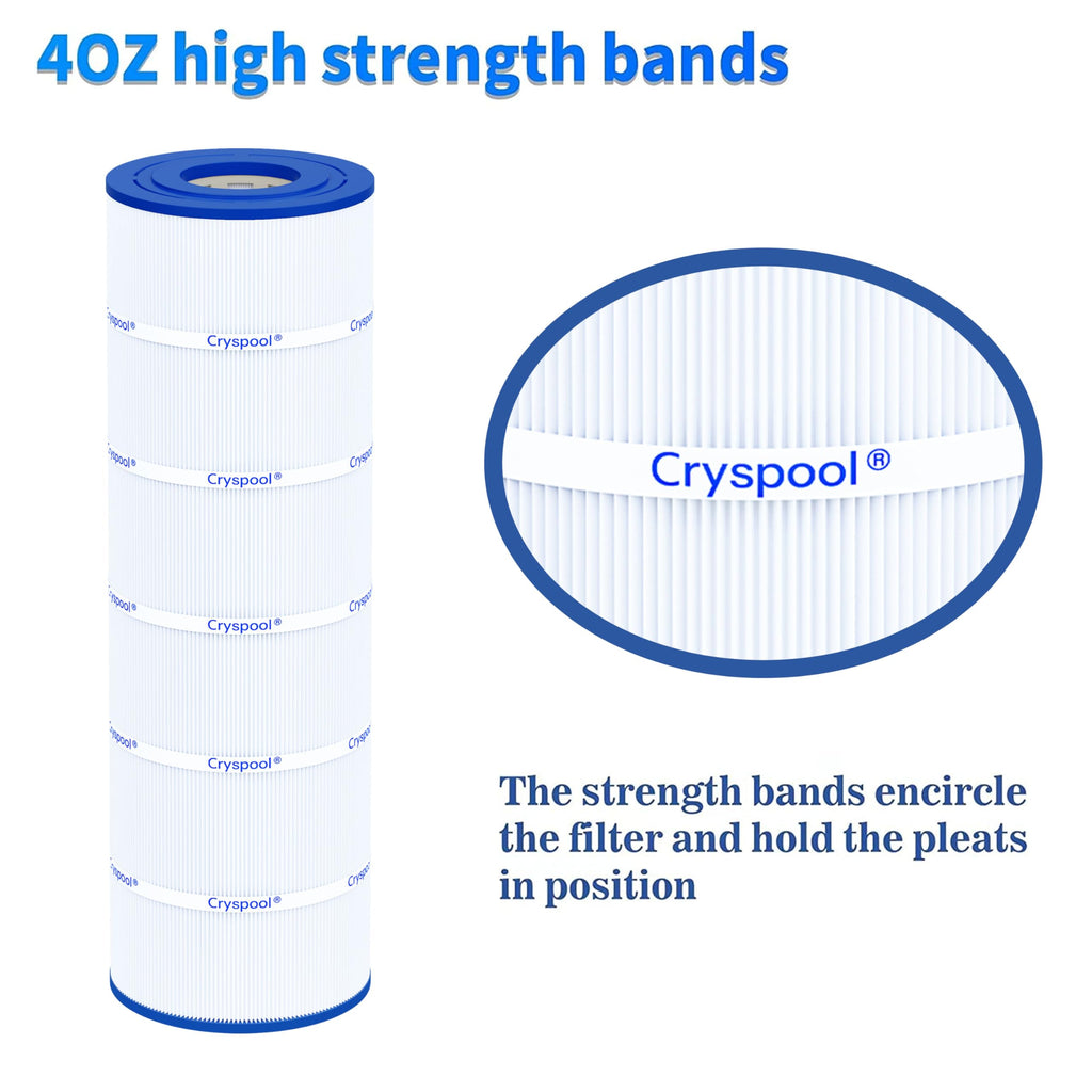 Cryspool® 08060 Filter Compatible with CX1750RE, C1750, C1750E, C1900RE, PA175, C-8417, FC-1294, 817-0175P, 175 Sq. Ft Pool Filter Cartridge, 1 Pack