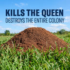 BioAdvanced Fire Ant Killer Dust - Kills the Queen - Destroys Up to 195 Mounds - Outdoor Ant Powder Killer - 1.5 lb Bottle
