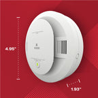 Kidde Smoke & Carbon Monoxide Detector, AA Battery Powered, LED Warning Light Indicators, 1 Pack