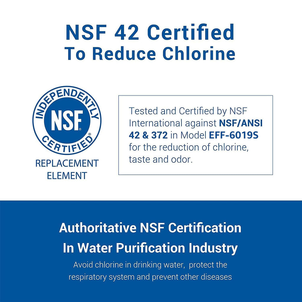 AQUA CREST Replacement for GE® RPWFE, RPWF (with CHIP) Refrigerator Water Filter, Compatible with GYE22HMKES, GYS22GMNES, GYE22HBLTS, DFE28JSKSS, GFE28HMHES, GNE29GYNFS, GFE28GYNFS, 4 Filters