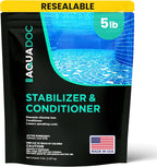 MAV AquaDoc Pool Stabilizer and Conditioner - 5lb - Cyanuric Acid Stabilizer for Swimming Pools - Pool Chemicals Made in the USA