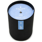 Calyan Wax Soy Wax Candle, Seaside & Citrus Scented Candle | Premium Candle with Essential Oils | 10.2 Oz 50 Hour Burn | Soy Candle in Black Jar for Decor, Gift for Men & Women