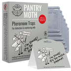 Pantry Moth Traps 6-Pack - Pantry Moth Traps for Food Moths, Pantry Pest Trap with Pheromones Prime for Grain, Flour, Seed and Meal Moths - Cupboard Moth Traps, Pest and Pantry Moth Pheromone Trap