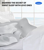 Ultra Pain Relief Cooling Pillow for Neck Support, Adjustable Cervical Pillow Cozy Sleeping, Odorless Ergonomic Contour Memory Foam Pillows, Orthopedic Bed Pillow for Side Back Stomach Sleeper