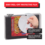 Video Game Case Protector compatible for Sega Genesis Cartridge - Bulk retail bags game cases. Retro gaming console partner for retro game system collection (pack of 25)