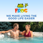 FROG Maintain for Swim Spas - Non-Chlorine Shock for Use With @Ease Floating System - Single Dose Packets for Easy Spa Maintenance & Treatment - 2 Pack