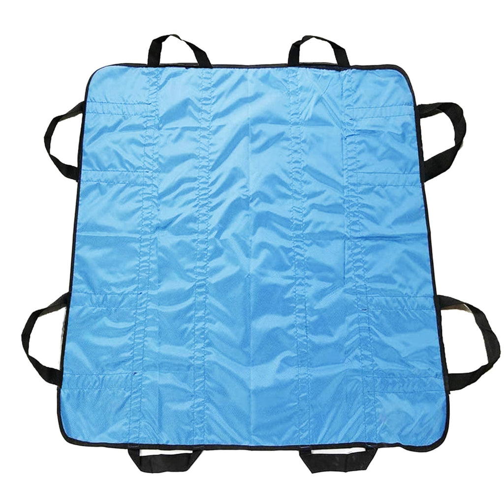 Positioning Bed Pad with Handles 48" X 40" Incontinence Mattress Bedding Protector Liner Underpad Straps for Easy Lift & Transfer Reusable Washable Waterproof Hospital Quality
