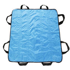 Positioning Bed Pad with Handles 48" X 40" Incontinence Mattress Bedding Protector Liner Underpad Straps for Easy Lift & Transfer Reusable Washable Waterproof Hospital Quality