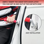 EILITWAY 2 Pack Car Handle Assist for Elderly - Vehicle Support Handle - Auto Grab Bar Cane Support Aid - for All Vehicles