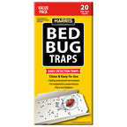 HARRIS Bed Bug Traps - Parent (20-Pack)
