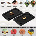 Mouse and Insect Glue Traps Mouse Sticky Traps Plastic Sticky Adhesive Mice Snake Insect to Use Indoor (64 Pieces,3 x 5 Inch)