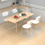 Chair Mat for Hardwood Floor Rectangles 28" x 30", Small Desk Floor Protector Chair Mats for Chairs, Clear Office Chair Mat for Low Pile and Hardwood Floor,Small Chair mat