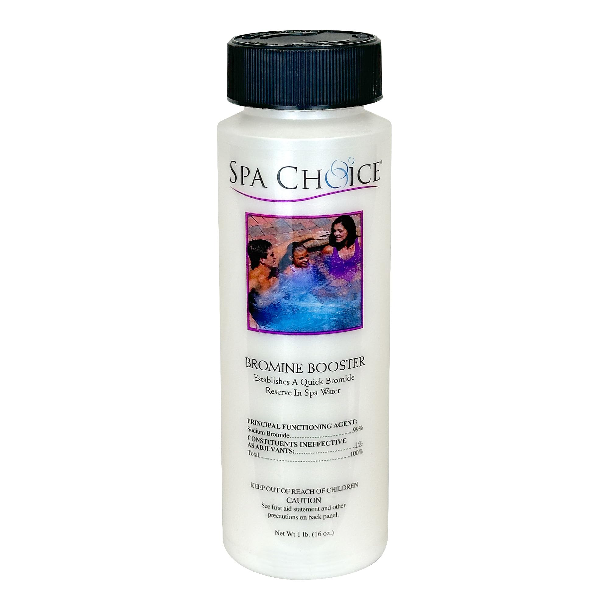 SpaChoice 1-Pound Premium Bromine Booster, Sodium Bromide for Hot Tub, Made in USA