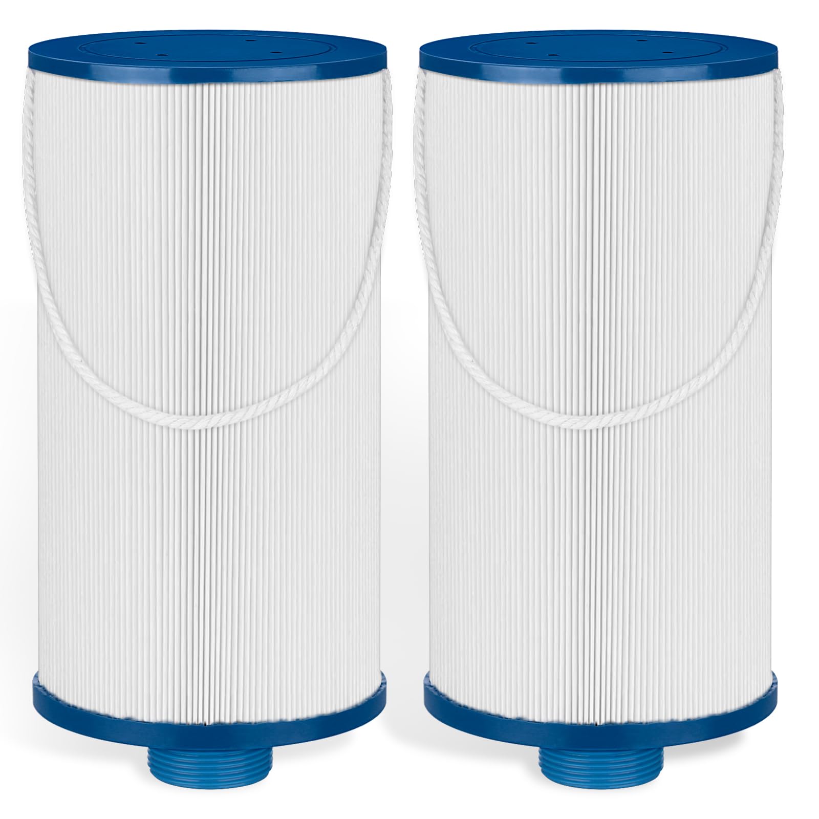 Porscan Spa Filter Replacement for Watkins 303279 Filbur FC-2402, Hot Tub Filter Cartridge 5CH-37 PFF42TC-P4 78460 Conpatible with LifeSmart, Free Flow, AquaTerra, Fantasy - 2 Pack