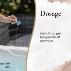 Sirona Spa Care Simply Sanitizer – Step 3 in The 3-Step Sirona Simply Chlorine-Free & Bromine-Free System for Spas & Hot Tubs, 16 fl oz (82317)