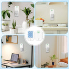 Qualirey 30 Pack Flying Insect Trap Refill Compatible with VEYOFLY Fly Trap VF01, Glue Board Bug Catcher, Replacement Sticky Glue Cards for Insect Bug Mosquito Gnat Fruit Fly Traps Indoors (Classic)