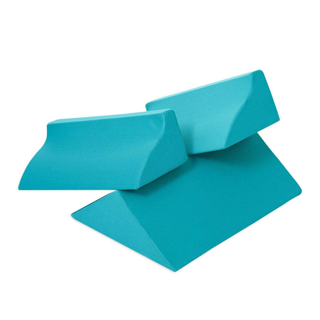 Fewener 3-in-1 Side Wedge Pillow,Wedge Pillow for Back Pain Relief,Foam Wedges for Positioning in Bed,Positioning Wedges for Bed Sores,Wedge Pillows for Seniors,Caregivers,Side Sleepers,After Surgery