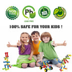 Huaker Building Toys,109 Piece STEM Toys for Kids Ages 3 4 5 6 7 8 9 10 11 12 Years Old Boys and Girls Christmas Birthday Gifts Children Building Blocks Creative and Educational Kids Toys Projects