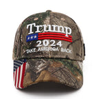 Trump Merchandise Trump Hat Donald Trump 2024 Hat Take America Back MAGA Hat USA Embroidery Adjustable Baseball Cap