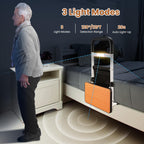ONLYCARE Bed Rails for Elderly Adults Safety with Motion Sensor Light, Height Adjustable Bed Assist Rail with Storage Bag & Foldable Desk, FSA or HSA Eligible, Fit King, Queen, Full, Twin