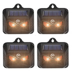 Solar Nocturnal Animal Repeller - YARDefense Waterproof Raccoon Repellent Devices Predator Control Lights Used to Deterrent Fox Coyote Skunk Deer Protect Your Property with Humane Wildlife Deterrence