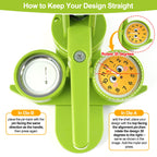 MK.Bear Button Maker Machine 58mm (2.25 in) Installation-Free, DIY Button Pin Maker Machine, Badge Punch Press with Free 100pcs Badge Supplies & Pictures & Circle Cutter & Magic Book