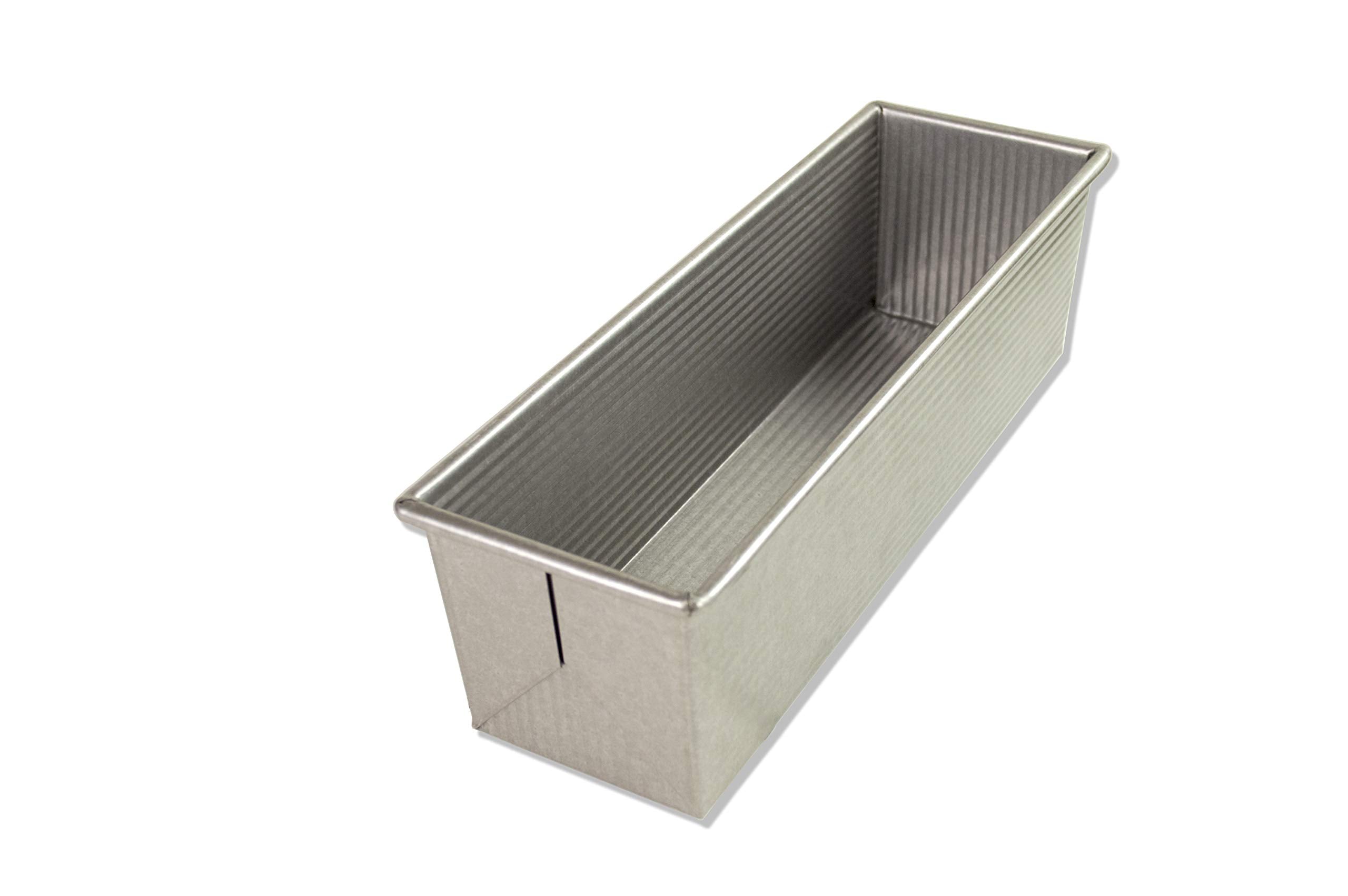 USA Pan Bakeware Pullman Loaf Pan, Large, Silver