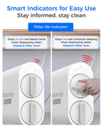 Waterdrop G2CF Filter, Replacement for G2 & G2P600 & G2MNR Reverse Osmosis System, 12-month Lifetime
