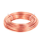 12 Gauge/ 2.0 mm 49 Feet 1 Pound 99.9% Dead Soft Copper Wire for Electroculture Gardening, Jewelry Making, Beading, Science Projects, DIY Artwork