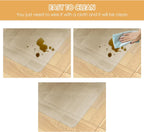 Chair Mat for Hardwood Floor Rectangles 28" x 30", Small Desk Floor Protector Chair Mats for Chairs, Clear Office Chair Mat for Low Pile and Hardwood Floor,Small Chair mat
