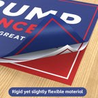 Trump sign, Trump Vance Sign, 9-pack 18" x 12" Double-Sided Trump Vance 2024 Sign, Support Trump Vance 2024 Campaign, Trump Vance Rally signs 2024, MAGA, Make America Great Again