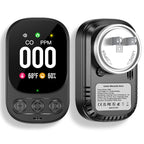 Lunarlipes Carbon Monoxide Detector Plug in Wall, 3-in-1 CO Level Monitor Alarm with Temp/Humidity Sensor, Portable Carbon Monoxide Detectors Easy to Read & Install, for Home/Hotel/RV (Black-1Pack)