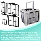 Ultra-Fine Filter Panels Compatible with Dolphin Robotic Pool Cleaners,Replace Part#9991467-R4,Pleated Cartridge Filter Replacement for Dolphin S200,Proteus DX4,Active 20,Active 30,M600,S300i